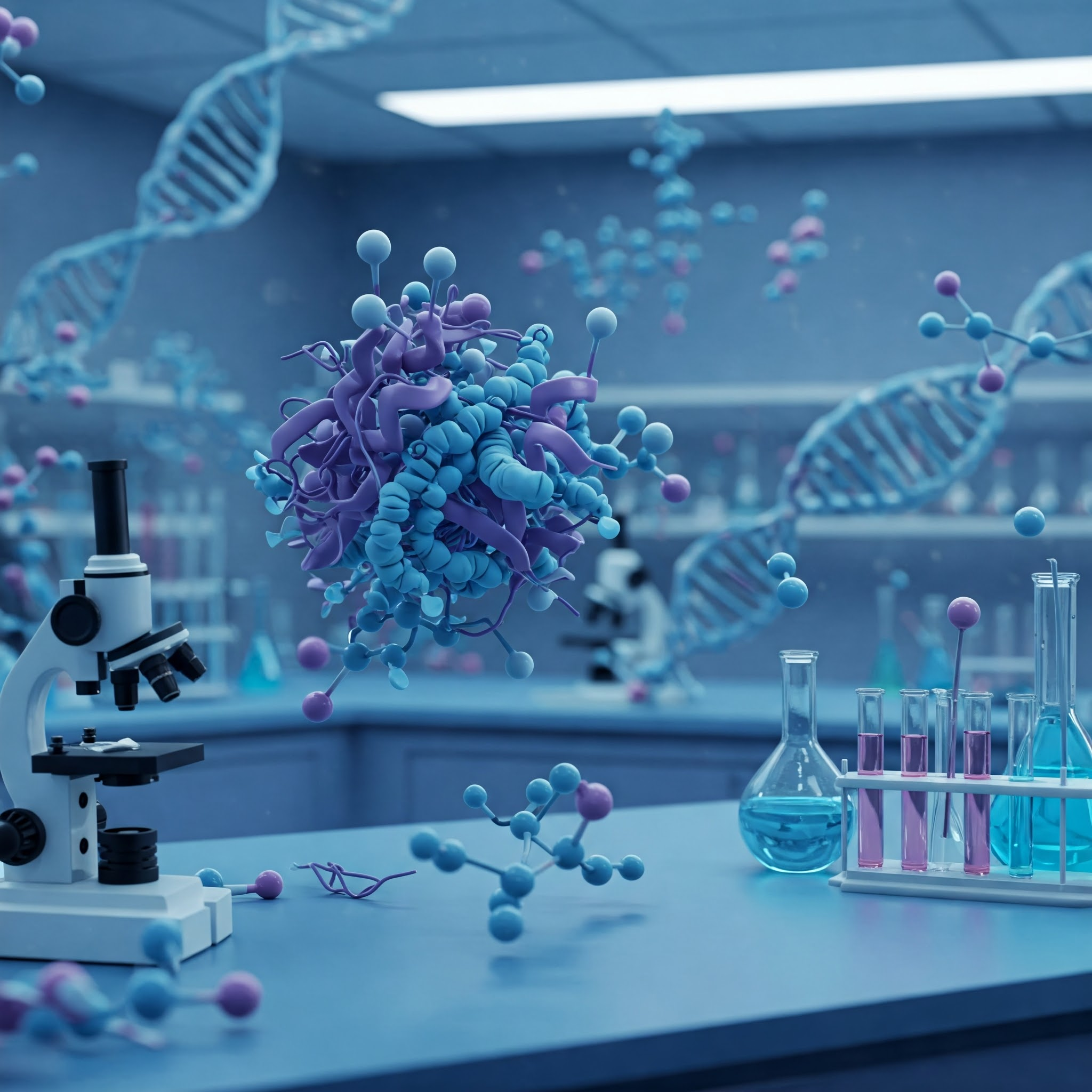 Enzyvo laboratory illustration